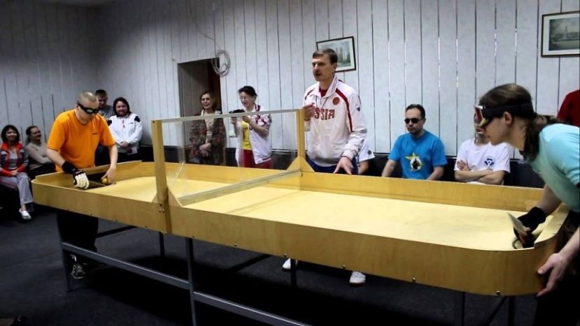 Проект &laquo;Настольный теннис для незрячих или шоудаун&raquo;